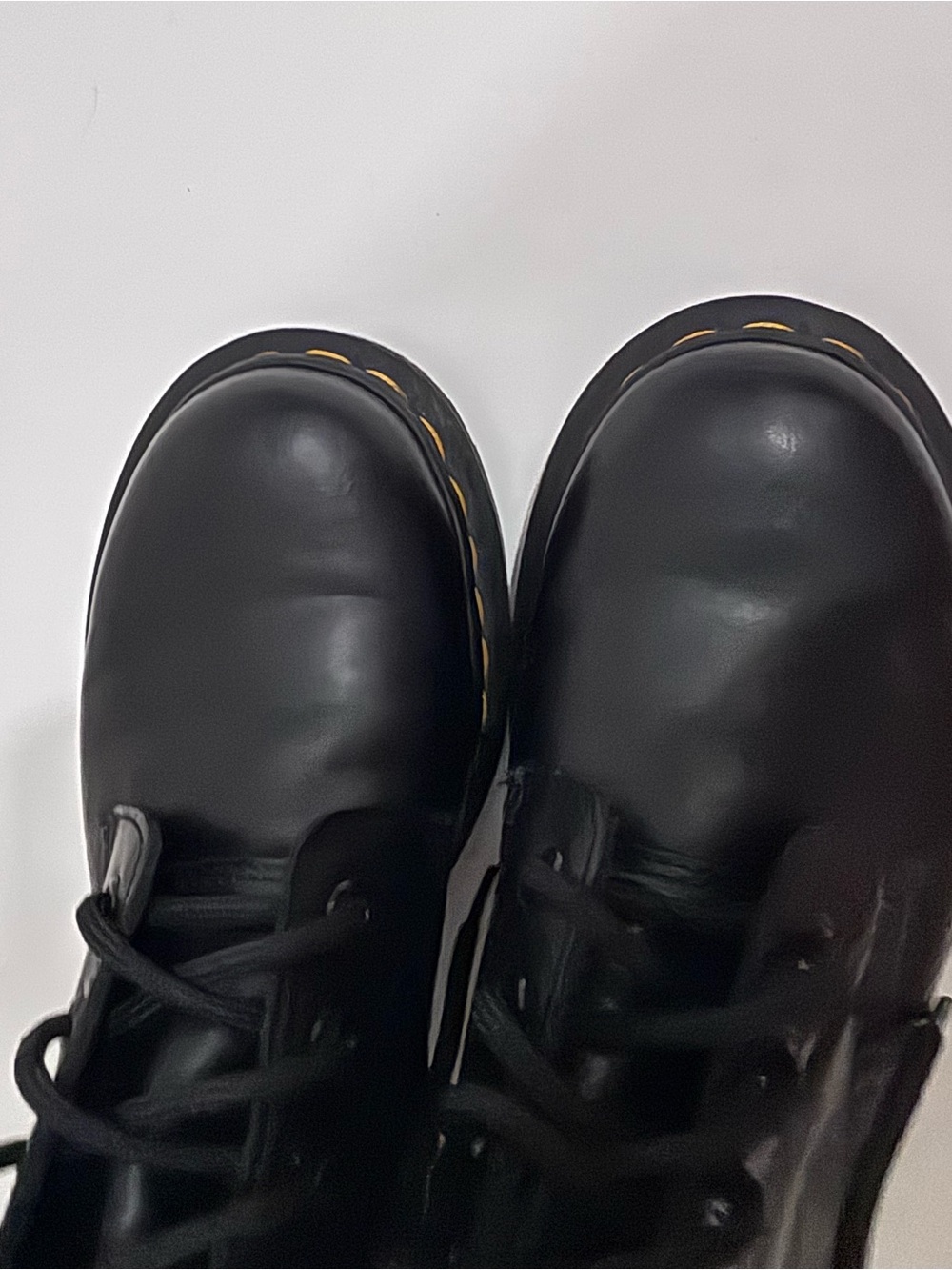 Dr. Martens 1460 AirWair Black Leather Combat Boots Women’s 7 EU 38 - Picture 8 of 11